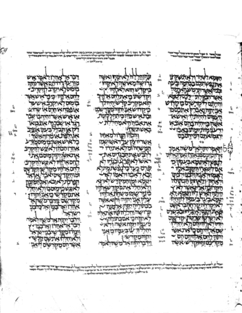 Leningrad codex, Leviticus page 3